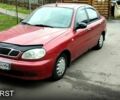 Красный Дэу Ланос, объемом двигателя 1.5 л и пробегом 185 тыс. км за 1400 $, фото 1 на Automoto.ua