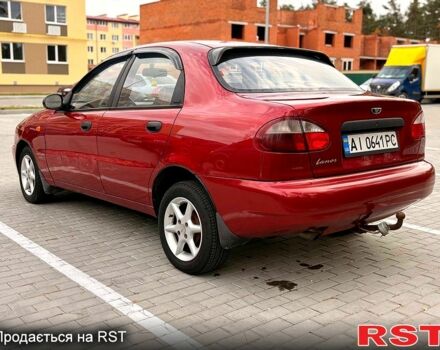 Красный Дэу Ланос, объемом двигателя 1.5 л и пробегом 260 тыс. км за 1999 $, фото 3 на Automoto.ua