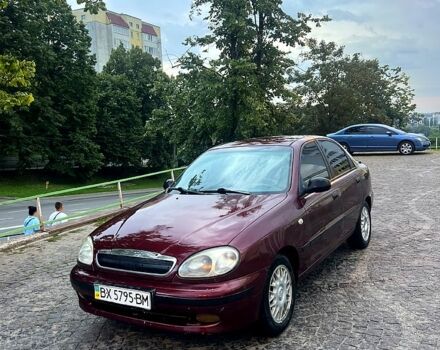 Красный Дэу Ланос, объемом двигателя 1.5 л и пробегом 290 тыс. км за 2000 $, фото 7 на Automoto.ua