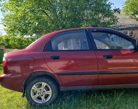 Дэу Ланос 2007 в Радивилове на Automoto.ua Красный Дэу Ланос, объемом двигателя 1.5 л и пробегом 196 тыс. км за 2500 $, фото 12 на Automoto.ua