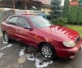 Красный Дэу Ланос, объемом двигателя 1.5 л и пробегом 204 тыс. км за 2000 $, фото 1 на Automoto.ua