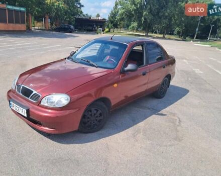 Красный Дэу Ланос, объемом двигателя 1.5 л и пробегом 270 тыс. км за 2100 $, фото 7 на Automoto.ua