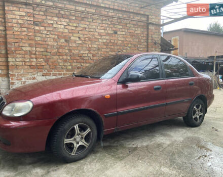 Червоний Деу Ланос, об'ємом двигуна 1.6 л та пробігом 257 тис. км за 1200 $, фото 1 на Automoto.ua