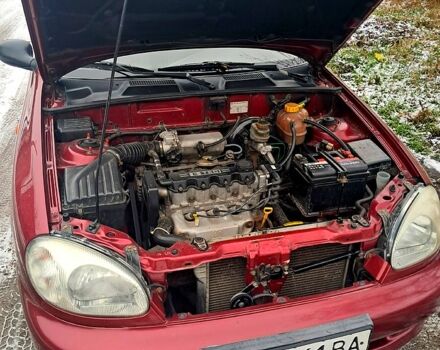 Красный Дэу Ланос, объемом двигателя 1.5 л и пробегом 220 тыс. км за 2100 $, фото 6 на Automoto.ua