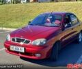 Красный Дэу Ланос, объемом двигателя 1.5 л и пробегом 133 тыс. км за 3650 $, фото 1 на Automoto.ua