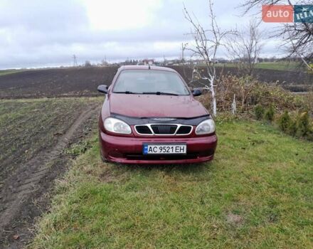 Красный Дэу Ланос, объемом двигателя 1.5 л и пробегом 163 тыс. км за 2200 $, фото 10 на Automoto.ua