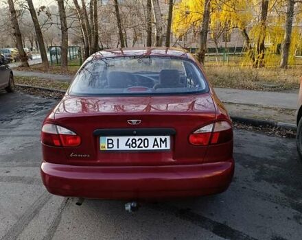 Красный Дэу Ланос, объемом двигателя 1.5 л и пробегом 103 тыс. км за 3000 $, фото 9 на Automoto.ua
