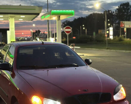 Красный Дэу Ланос, объемом двигателя 1.5 л и пробегом 177 тыс. км за 2500 $, фото 1 на Automoto.ua