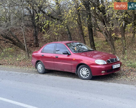 Красный Дэу Ланос, объемом двигателя 1.5 л и пробегом 205 тыс. км за 2200 $, фото 8 на Automoto.ua
