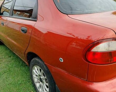 Деу Ланос 2008 у Богодухове на Automoto.ua Червоний Деу Ланос, об'ємом двигуна 1.5 л та пробігом 153 тис. км за 2600 $, фото 6 на Automoto.ua