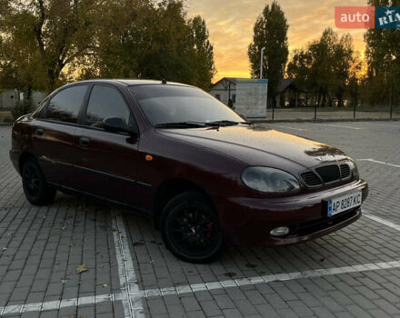Дэу Ланос 2008 в Запорожье на Automoto.ua Красный Дэу Ланос, объемом двигателя 1.5 л и пробегом 199 тыс. км за 1900 $, фото 4 на Automoto.ua