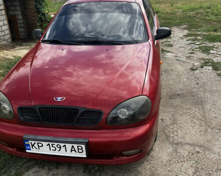 Червоний Деу Ланос, об'ємом двигуна 1.6 л та пробігом 211 тис. км за 2000 $, фото 1 на Automoto.ua
