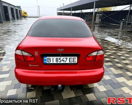 Червоний Деу Ланос, об'ємом двигуна 1.5 л та пробігом 103 тис. км за 3950 $, фото 2 на Automoto.ua