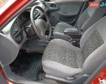 Красный Дэу Ланос, объемом двигателя 15 л и пробегом 170 тыс. км за 2750 $, фото 7 на Automoto.ua