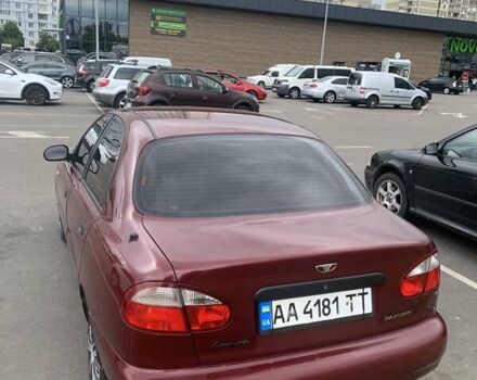 Красный Дэу Ланос, объемом двигателя 1.5 л и пробегом 170 тыс. км за 3700 $, фото 2 на Automoto.ua