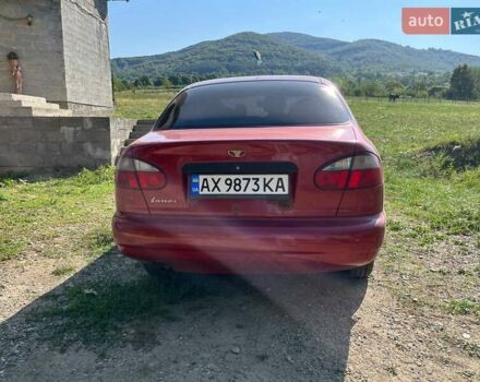 Дэу Ланос 2008 в Иршава на Automoto.ua Красный Дэу Ланос, объемом двигателя 1.5 л и пробегом 150 тыс. км за 3300 $, фото 2 на Automoto.ua