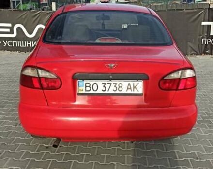 Красный Дэу Ланос, объемом двигателя 1.5 л и пробегом 437 тыс. км за 2150 $, фото 7 на Automoto.ua