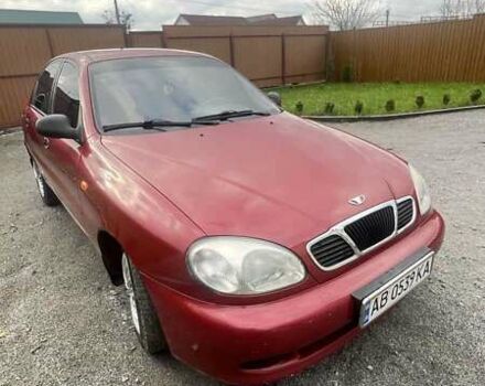 Красный Дэу Ланос, объемом двигателя 1.5 л и пробегом 160 тыс. км за 2100 $, фото 3 на Automoto.ua