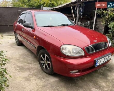 Дэу Ланос 2008 в Чернигове на Automoto.ua Красный Дэу Ланос, объемом двигателя 1.4 л и пробегом 85 тыс. км за 3100 $, фото 3 на Automoto.ua