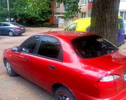 Красный Дэу Ланос, объемом двигателя 1.5 л и пробегом 0 тыс. км за 1700 $, фото 2 на Automoto.ua