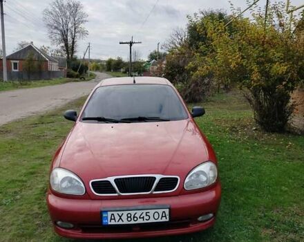 Деу Ланос 2008 у Богодухове на Automoto.ua Червоний Деу Ланос, об'ємом двигуна 1.5 л та пробігом 153 тис. км за 2600 $, фото 3 на Automoto.ua