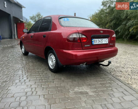 Красный Дэу Ланос, объемом двигателя 1.5 л и пробегом 200 тыс. км за 2400 $, фото 19 на Automoto.ua