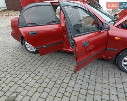 Красный Дэу Ланос, объемом двигателя 15 л и пробегом 170 тыс. км за 2750 $, фото 18 на Automoto.ua