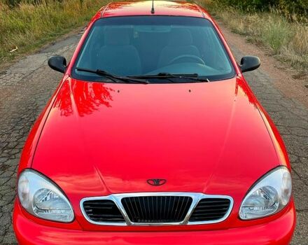 Красный Дэу Ланос, объемом двигателя 1.4 л и пробегом 95 тыс. км за 1999 $, фото 1 на Automoto.ua