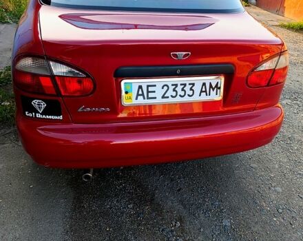 Красный Дэу Ланос, объемом двигателя 1.4 л и пробегом 130 тыс. км за 3300 $, фото 1 на Automoto.ua