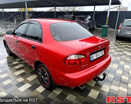 Червоний Деу Ланос, об'ємом двигуна 1.5 л та пробігом 103 тис. км за 3950 $, фото 10 на Automoto.ua