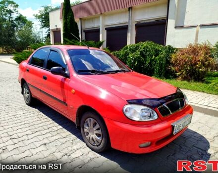 Красный Дэу Ланос, объемом двигателя 1.5 л и пробегом 158 тыс. км за 3500 $, фото 7 на Automoto.ua