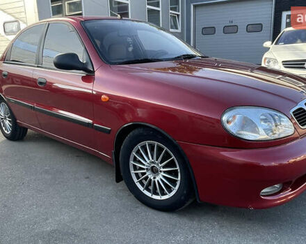 Красный Дэу Ланос, объемом двигателя 1.5 л и пробегом 148 тыс. км за 2600 $, фото 5 на Automoto.ua