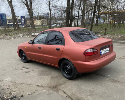 Красный Дэу Ланос, объемом двигателя 1.5 л и пробегом 258 тыс. км за 1750 $, фото 2 на Automoto.ua