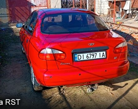 Червоний Деу Ланос, об'ємом двигуна 1.4 л та пробігом 161 тис. км за 3000 $, фото 2 на Automoto.ua