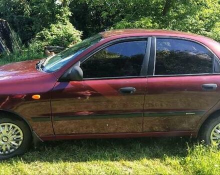 Красный Дэу Ланос, объемом двигателя 1.5 л и пробегом 182 тыс. км за 3100 $, фото 8 на Automoto.ua