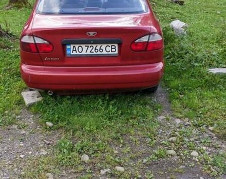 Красный Дэу Ланос, объемом двигателя 1.5 л и пробегом 180 тыс. км за 2000 $, фото 7 на Automoto.ua