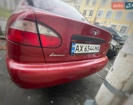 Красный Дэу Ланос, объемом двигателя 1.4 л и пробегом 201 тыс. км за 3200 $, фото 2 на Automoto.ua