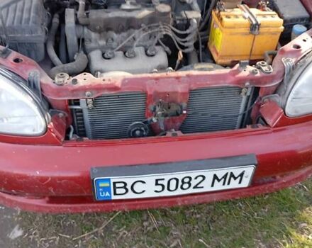 Червоний Деу Ланос, об'ємом двигуна 1.5 л та пробігом 133 тис. км за 2550 $, фото 1 на Automoto.ua