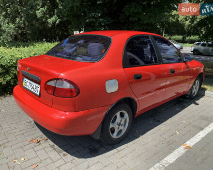 Червоний Деу Ланос, об'ємом двигуна 1.5 л та пробігом 93 тис. км за 2999 $, фото 1 на Automoto.ua