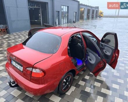 Червоний Деу Ланос, об'ємом двигуна 1.5 л та пробігом 103 тис. км за 3950 $, фото 34 на Automoto.ua