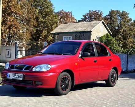 Красный Дэу Ланос, объемом двигателя 1.4 л и пробегом 112 тыс. км за 3000 $, фото 8 на Automoto.ua