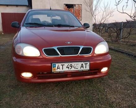 Красный Дэу Ланос, объемом двигателя 1.5 л и пробегом 161 тыс. км за 2850 $, фото 1 на Automoto.ua