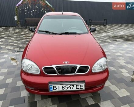 Червоний Деу Ланос, об'ємом двигуна 1.5 л та пробігом 103 тис. км за 3950 $, фото 1 на Automoto.ua