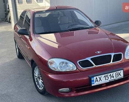 Красный Дэу Ланос, объемом двигателя 1.5 л и пробегом 148 тыс. км за 2600 $, фото 1 на Automoto.ua