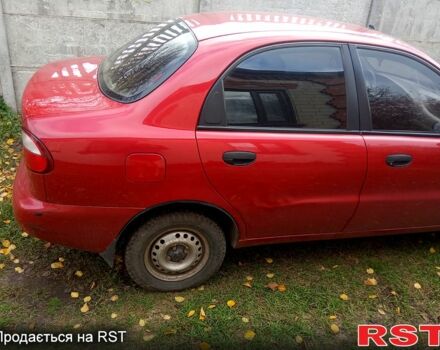 Красный Дэу Ланос, объемом двигателя 1.4 л и пробегом 93 тыс. км за 2300 $, фото 8 на Automoto.ua