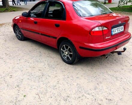 Деу Ланос 2008 у Харкові на Automoto.ua Червоний Деу Ланос, об'ємом двигуна 1.4 л та пробігом 157 тис. км за 2000 $, фото 4 на Automoto.ua