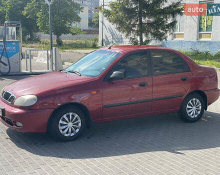 Деу Ланос 2008 у Белой Церкве на Automoto.ua Червоний Деу Ланос, об'ємом двигуна 1.5 л та пробігом 406 тис. км за 2500 $, фото 3 на Automoto.ua