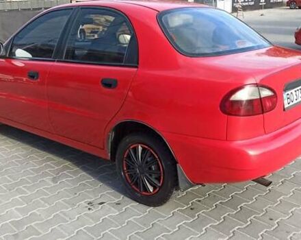 Красный Дэу Ланос, объемом двигателя 1.5 л и пробегом 437 тыс. км за 2150 $, фото 5 на Automoto.ua