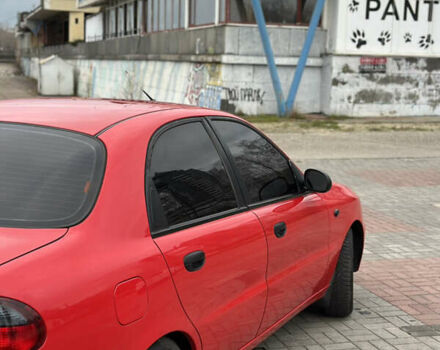 Красный Дэу Ланос, объемом двигателя 1.5 л и пробегом 174 тыс. км за 2700 $, фото 3 на Automoto.ua