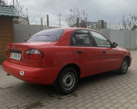 Красный Дэу Ланос, объемом двигателя 1.4 л и пробегом 73 тыс. км за 1750 $, фото 4 на Automoto.ua